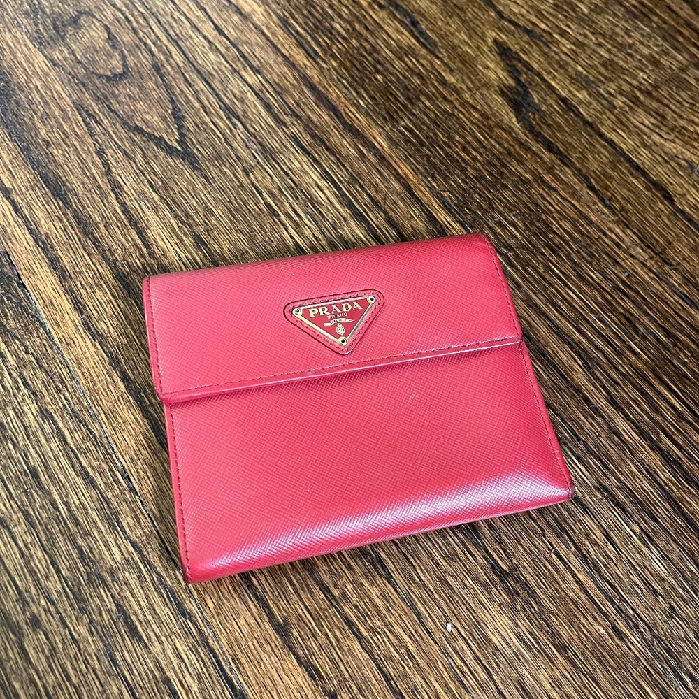 Red Prada Wallet
